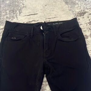 Armani Exchange Black Skinny Jeans Classic Style